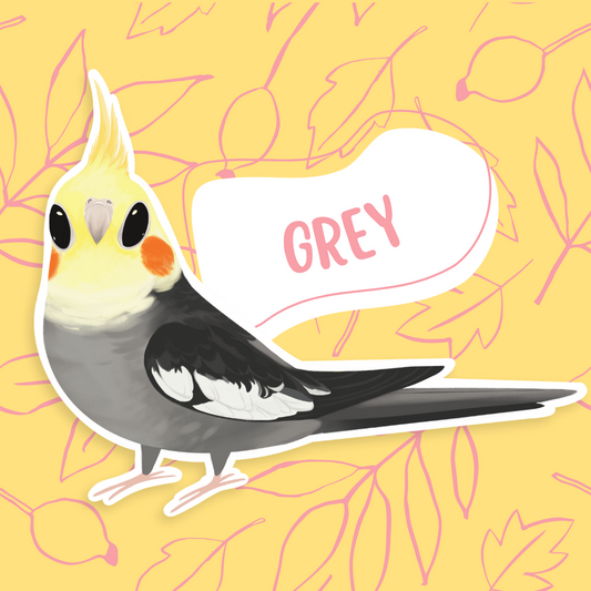 Cockatiel Stickers